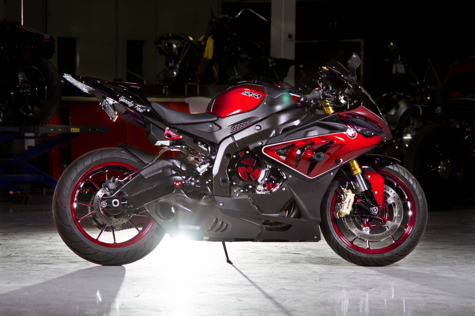 1920x1280 Custom Paint Bmw S1000rr Looks Painfully Awesome - Street Bike Painting