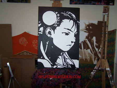 450x338 Street Fighter - Street Fighter Painting