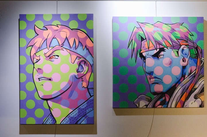 721x479 Street Fighter Art Show Tribute - Street Fighter Painting