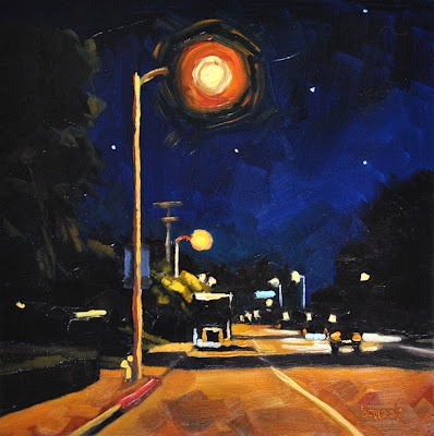 398x400 List Poetry Street Lights Greenvree - Street Lamp Painting