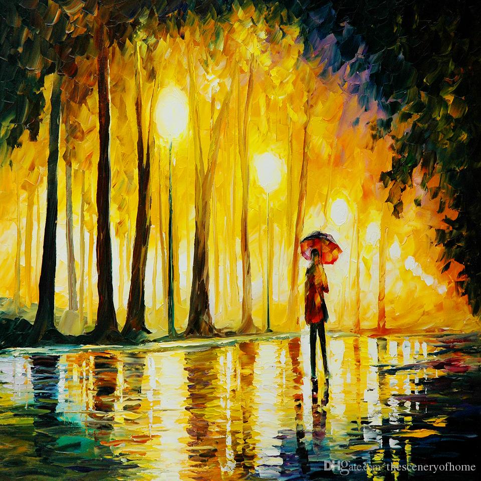960x960 2018 Hot Sell Modern Wall Paint Household Decorative Painting - Street Lamp Painting