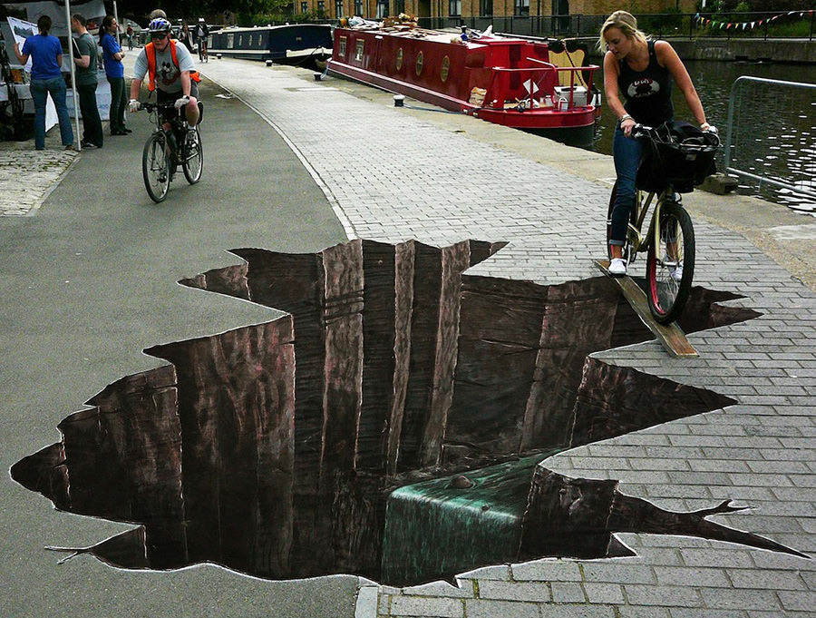 900x681 Amazing Street Art Paintings With 3d Effects Free Amp Premium - Street Painting
