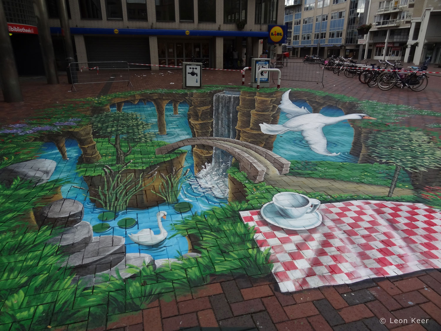 1500x1125 3d Streetpainting Amsterdamse Poort 3d Street Painting Street - Street Painting