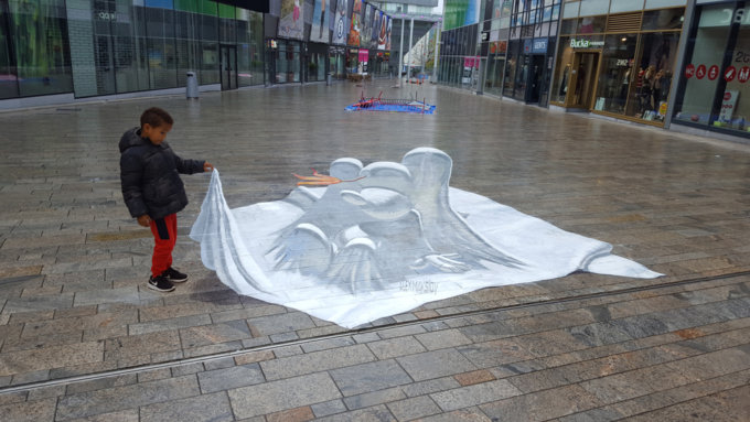 680x383 Expectation 2 For 3d Street Painting Festival In Almere 3d - Street Painting