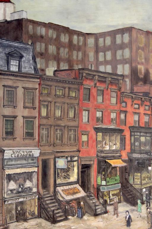 Street Scene Painting