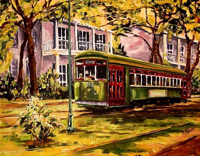 650x508 New Orleans Streetcar Weinberg Commission - Streetcar New Orleans Painting