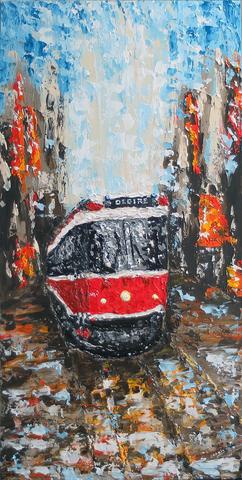 242x480 Painting Artscape - Streetcar Painting