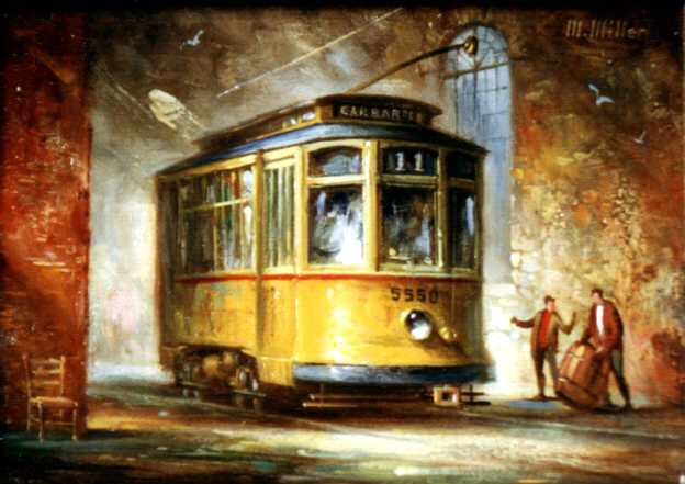 624x441 The Car Barn - Streetcar Painting