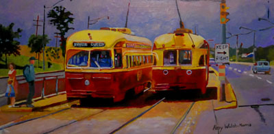 400x196 The Art Of Amy Walsh Harris - Streetcar Painting