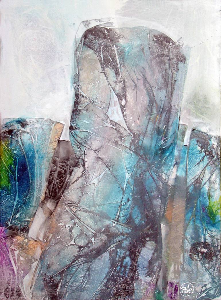 770x1043 Saatchi Art The Pillar Of Strength Painting By Biserka Komac - Strength Painting