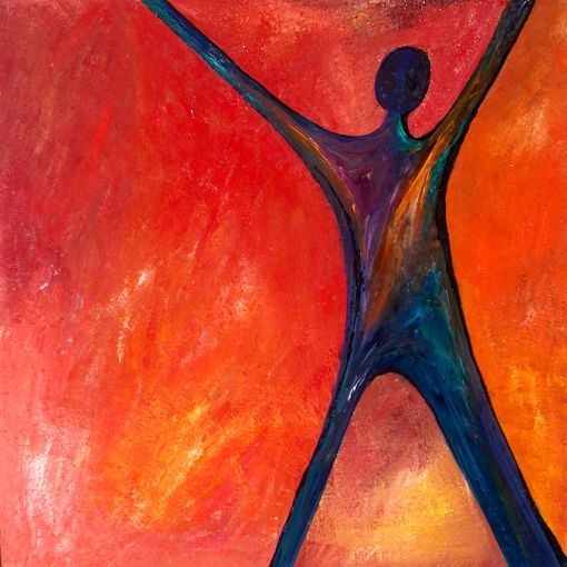 510x510 Inner Strength' By E.m. Sir Paintings - Strength Painting