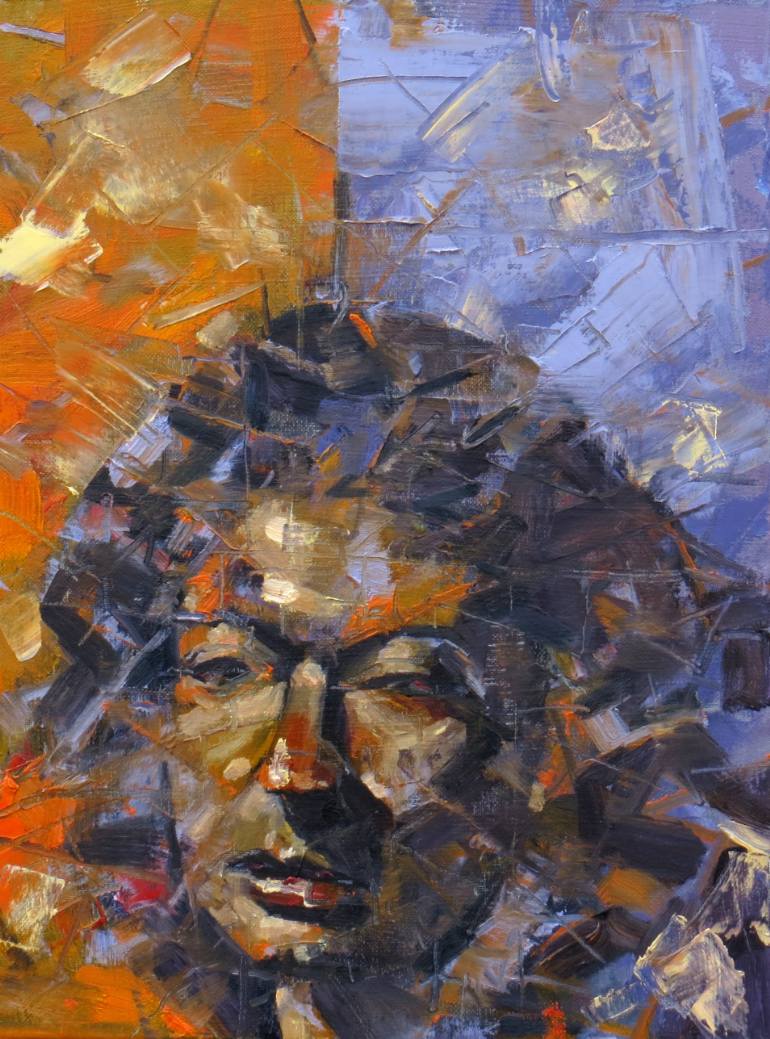 770x1039 Saatchi Art Stress Painting By Ryan Williams - Stress Painting