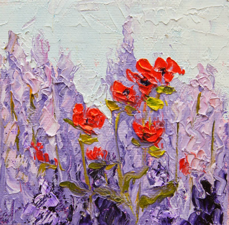 800x786 Marion's Floral Art Blog Using Small Paintings For Stress Relief - Stress Relief Painting