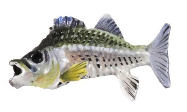 640x384 Painted Striped Bass Skeleton Fish Refrigerator Magnet Sp146m Ebay - Striped Bass Painting