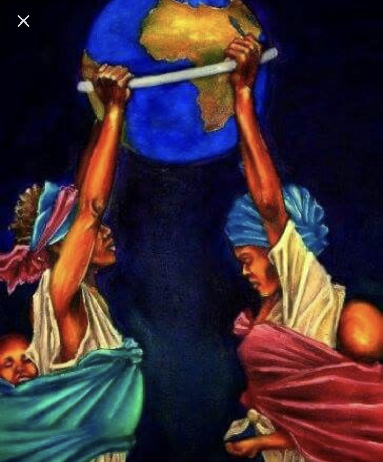 750x904 Thoughts Of An Og 142017 Being A Strong Black Woman (@og O4tr) - Strong Black Woman Painting