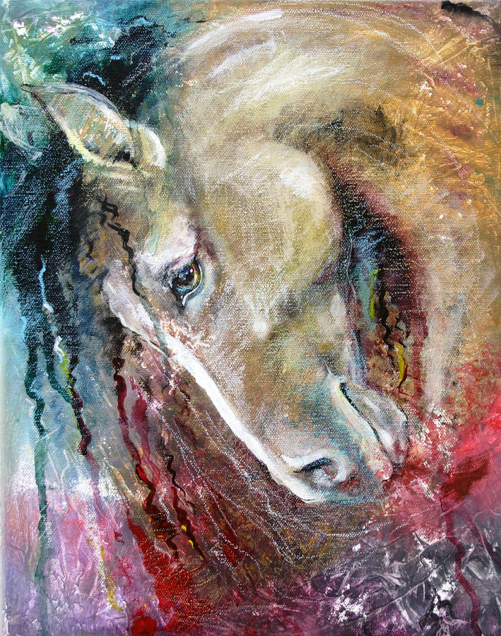 709x900 Standing Strong Painting By Iwona Jankowski - Strong Painting