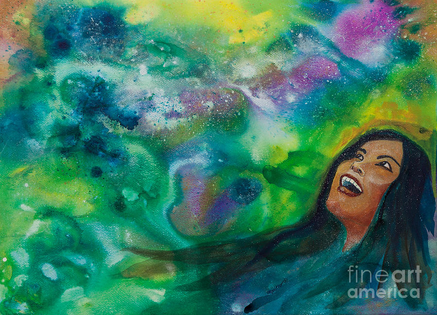 900x649 Strong Women Of The World Wonderment Painting By Ilisa Millermoon - Strong Painting
