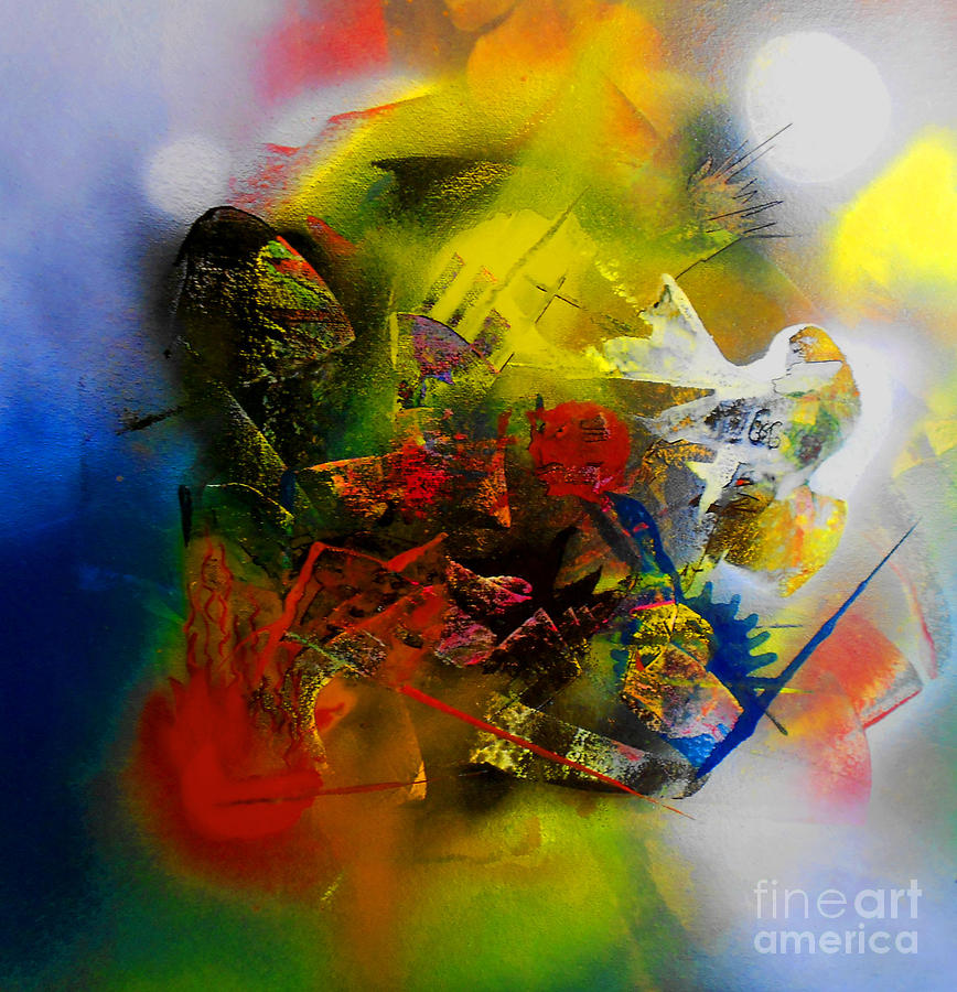 868x900 The Struggle Painting By Jim Hanson - Struggle Painting