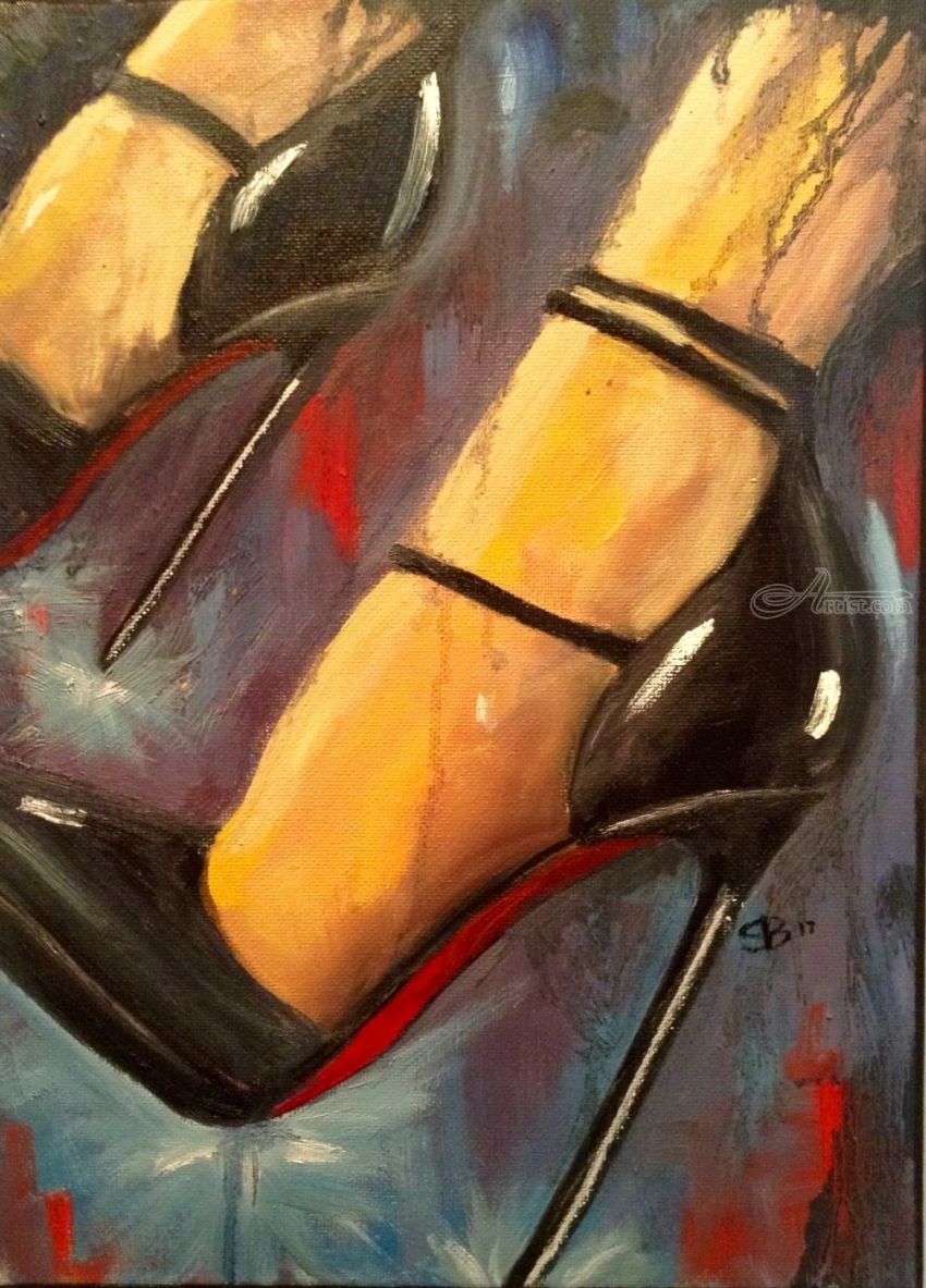 850x1183 The Struggle Paintings By Samantha Black - Struggle Painting