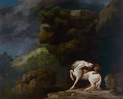 250x200 George Stubbs - Stubbs Painting