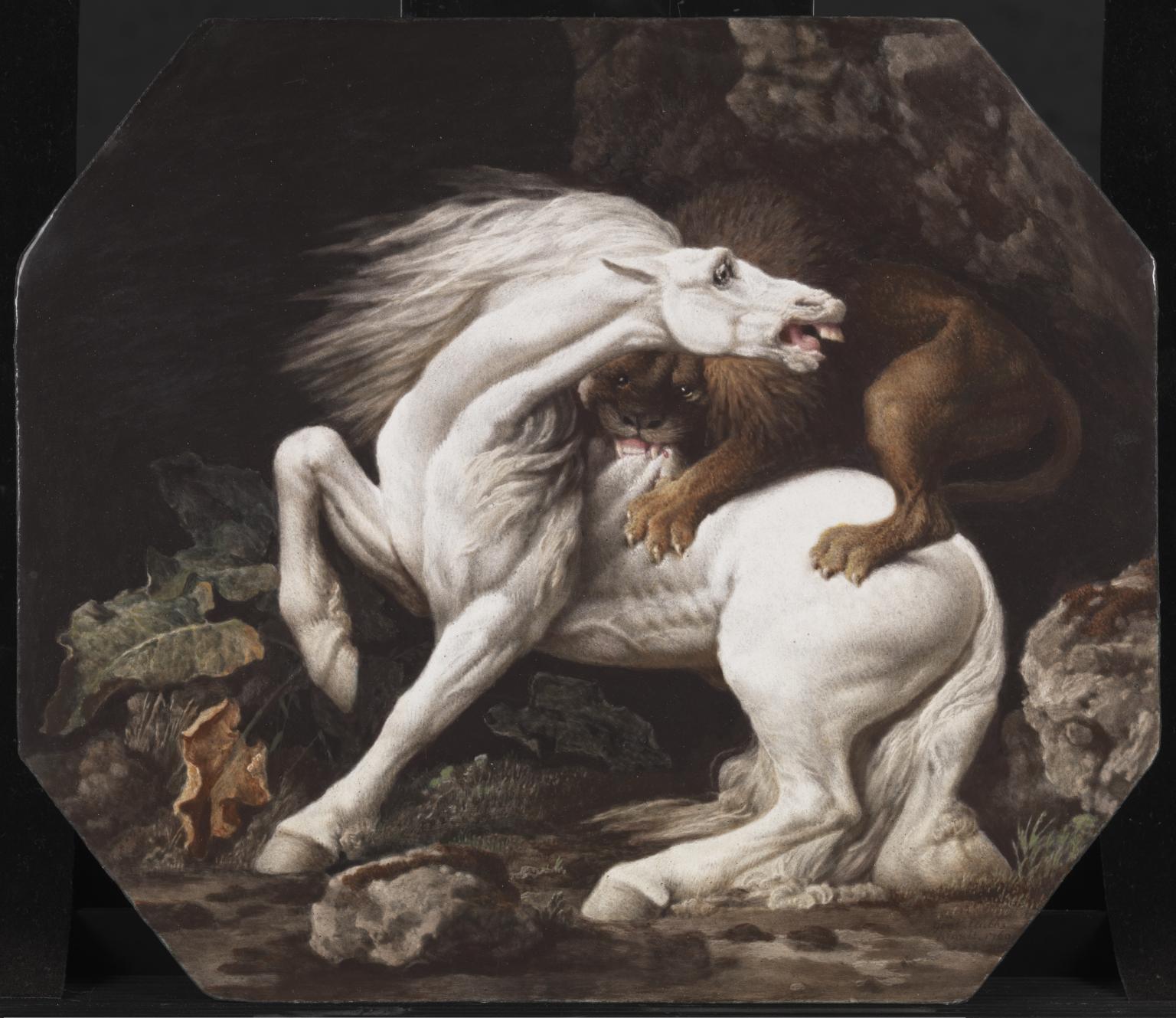1536x1329 Horse Attacked By A Lion', George Stubbs, 1769 Tate - Stubbs Painting