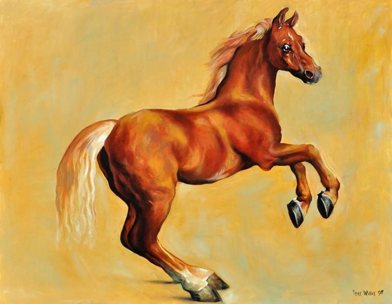 768x596 Peter Willis - Stubbs Painting