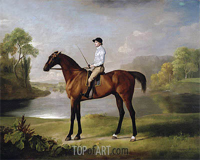 400x320 The Marquess Of Rockingham'S - Stubbs Painting