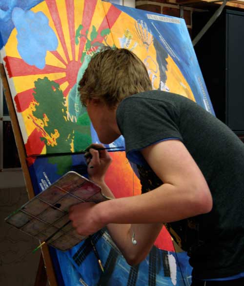 500x584 Korowal School Gallery - Student Painting