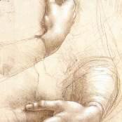 174x174 Study Of Hands Leonardo Da Vinci Reproduction 1st Art Gallery - Study Of Hands Painting