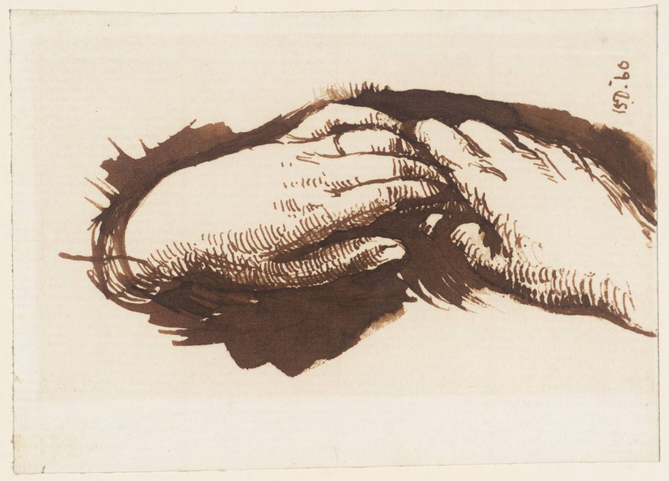 1302x936 Study Of Hands', William Mulready, 1860 Tate - Study Of Hands Painting