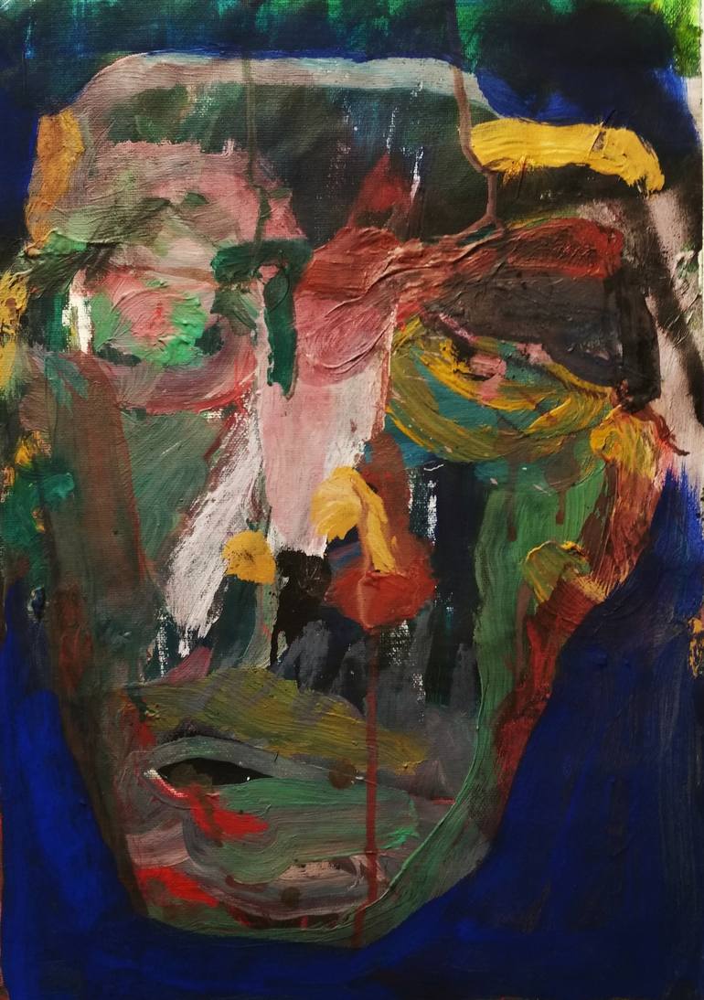 770x1094 Saatchi Art Only You Stupid Painting By Dante - Stupid Painting