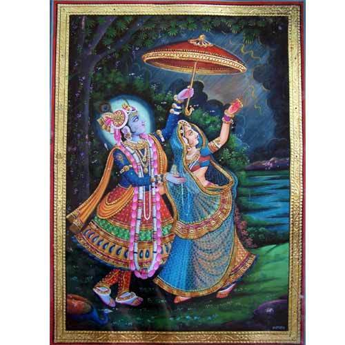 500x500 Radha Krishna Stylish Amp Attractive Painting - Stylish Painting