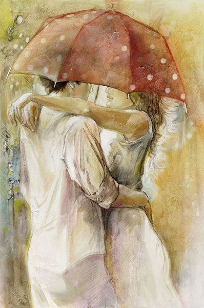 398x600 Stylish Girls Portraits Art By Pino Daeni (25) Art - Stylish Painting