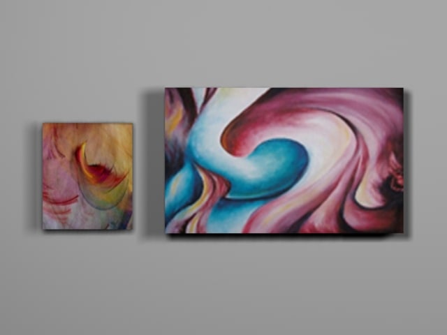 640x480 3d Modern Stylish Paintings Model - Stylish Painting