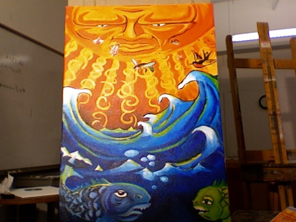 600x450 Sublime Sun By Greg Mckeon - Sublime Sun Painting