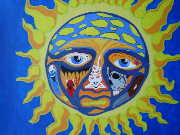 576x432 Sublime Sun Revisited By Danielle Bouchard - Sublime Sun Painting