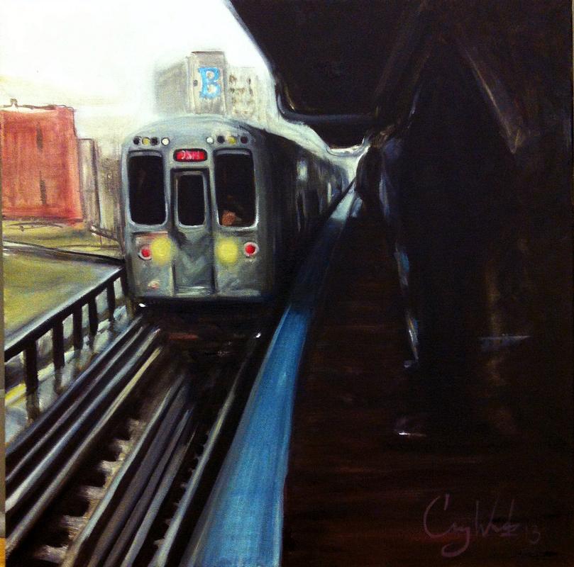 809x800 Subway Painting Oils By Canyon Webb Tattoonow - Subway Painting