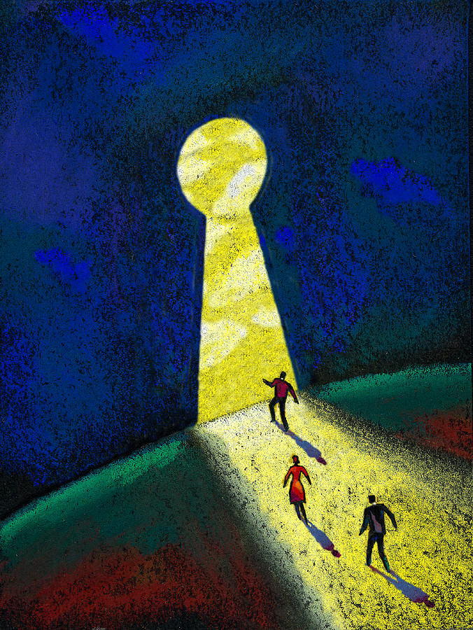 676x900 Optimism Painting By Leon Zernitsky - Success Painting