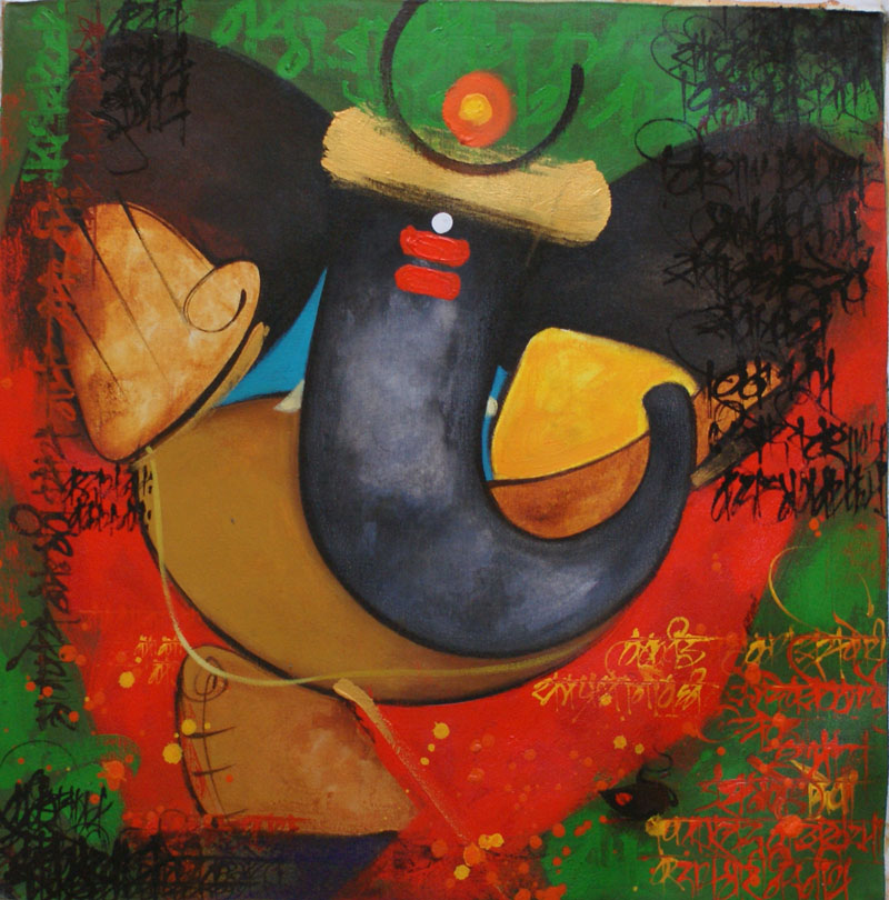 800x810 Ganesha Lord Of Success Nisstiiv Foundmyself - Success Painting