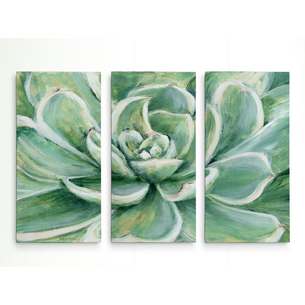 600x600 Bungalow Rose - Succulent Painting