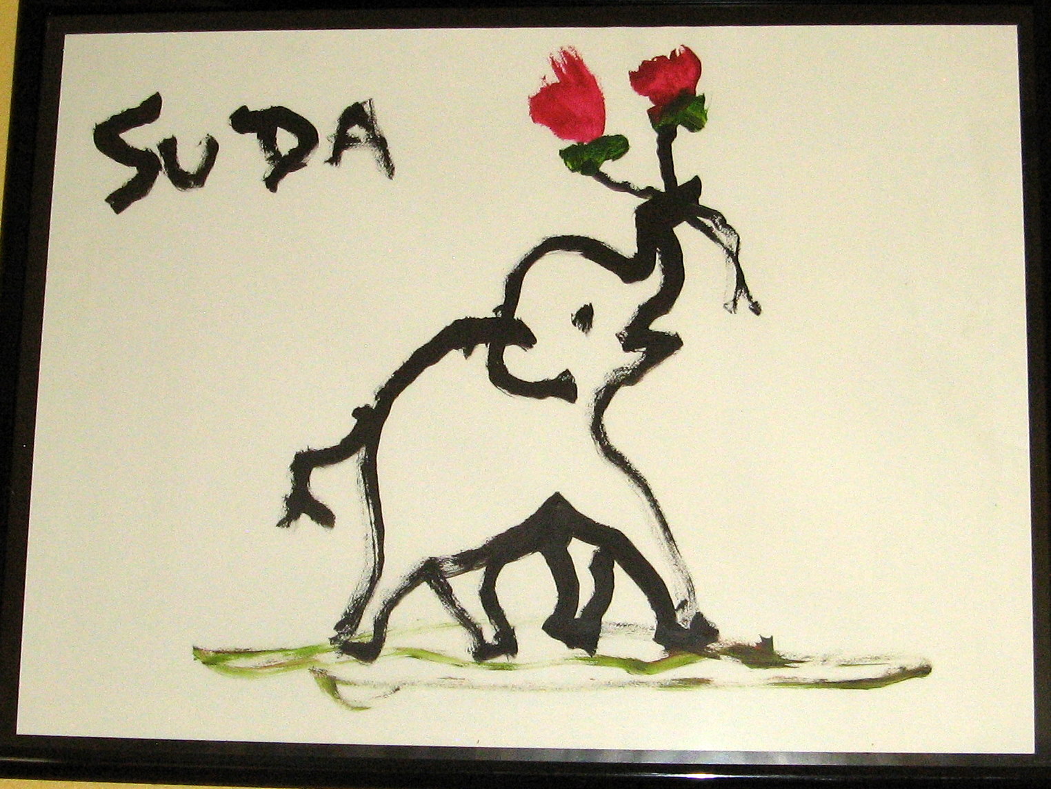 Suda The Elephant Painting at Explore collection