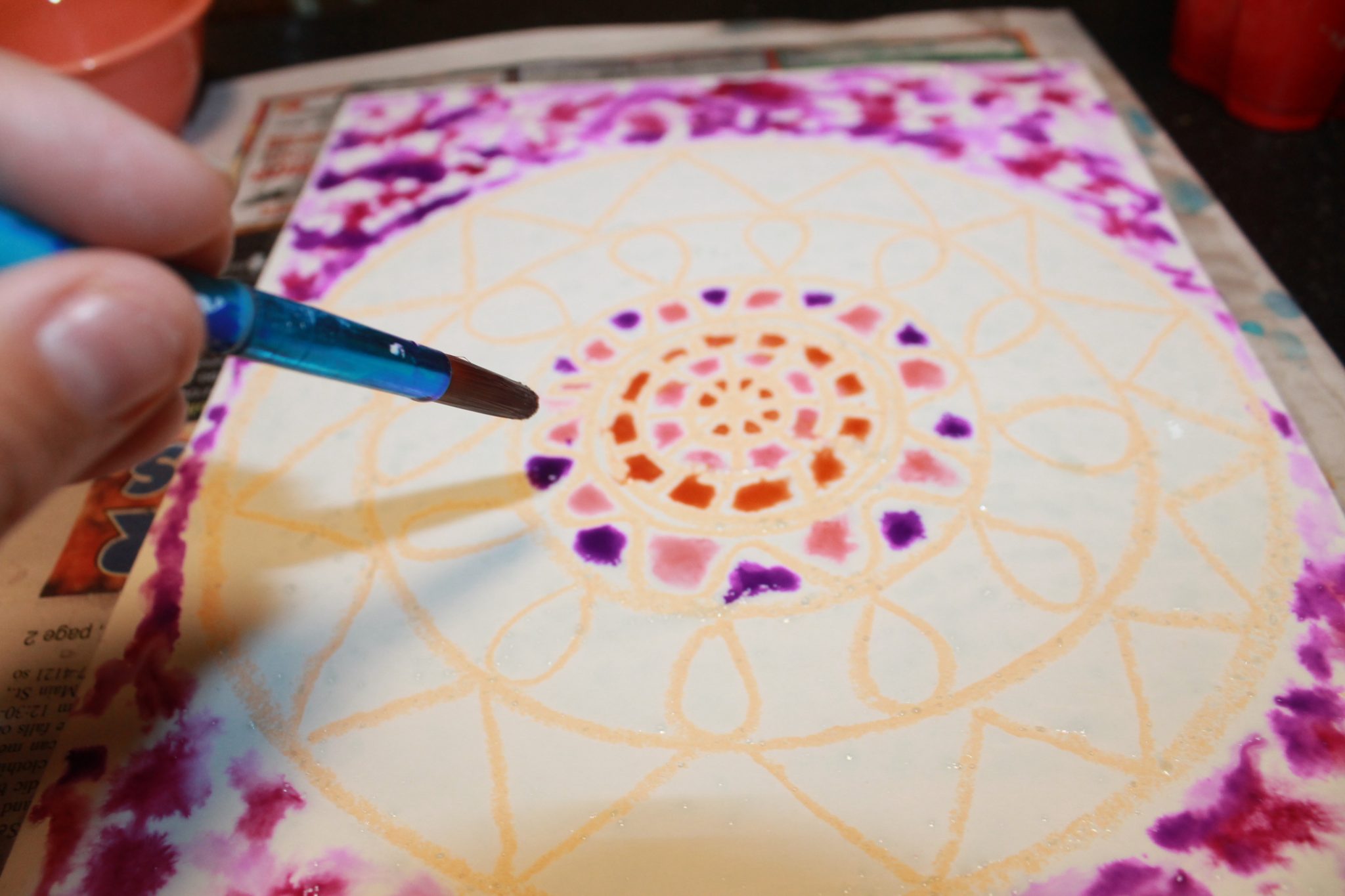 2048x1365 Mandala Sugar Paintings The Ed Parent - Sugar Painting