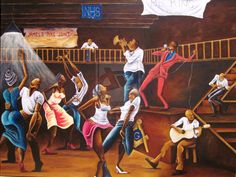 236x177 Ernie Barnes Paintings Its From An Ernie Barnes Painting Called - Sugar Shack Painting