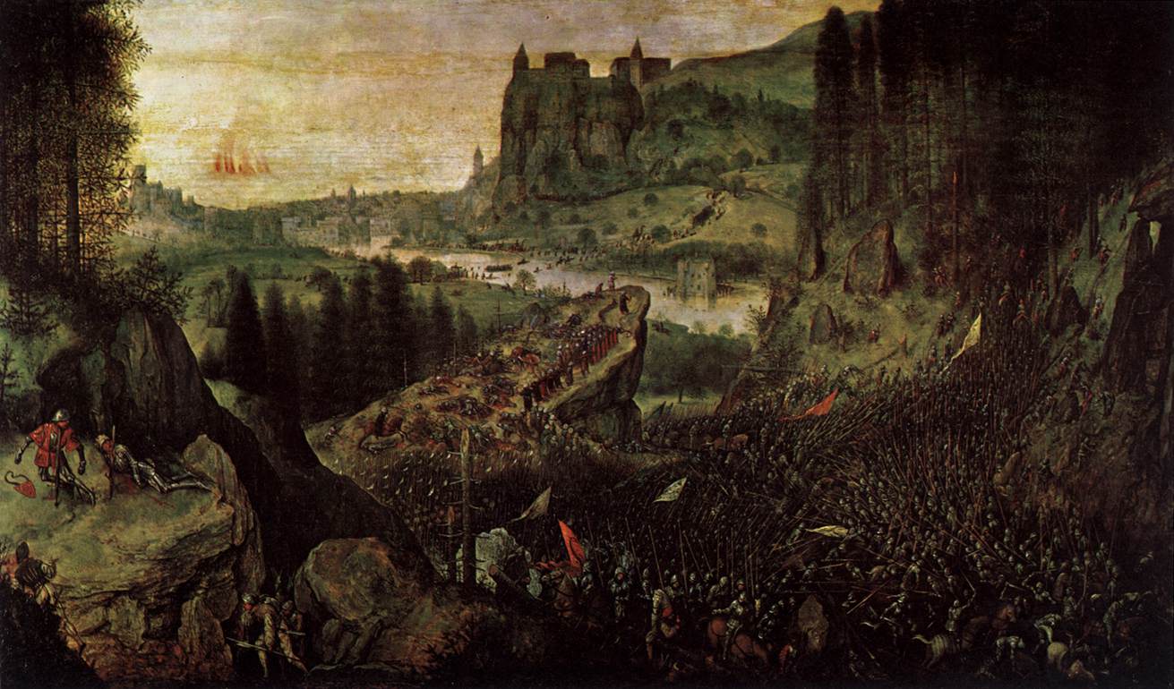 1311x770 The Suicide Of Saul 1562 Painting Pieter The Elder Bruegel Oil - Suicide Painting