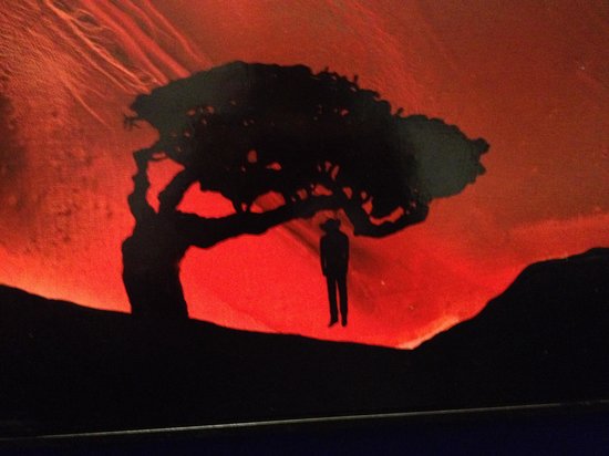 550x412 Suicide Painting As A Welcome Our Room Not The Nicest Way - Suicide Painting