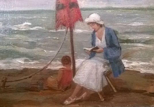 536x371 Tuscan Painter (20th Century) - Sulla Painting