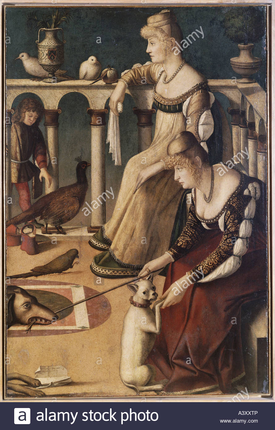 889x1390 Fine Arts, Carpaccio, Vittore, (Circa 1455 - Sulla Painting