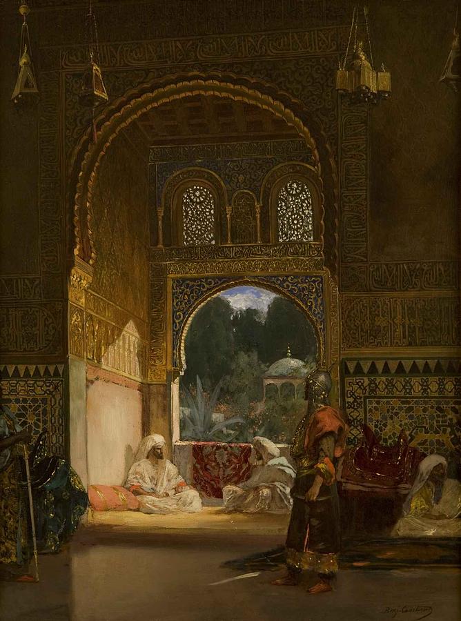 668x900 In The Sultan Palace Painting By Joseph - Sultan Painting