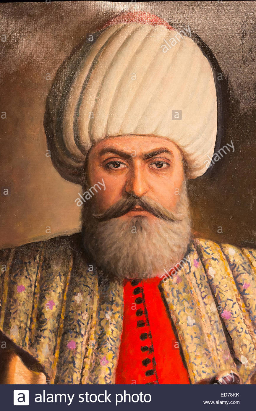 866x1390 Portrait Painting Sultan Osman Bey - Sultan Painting