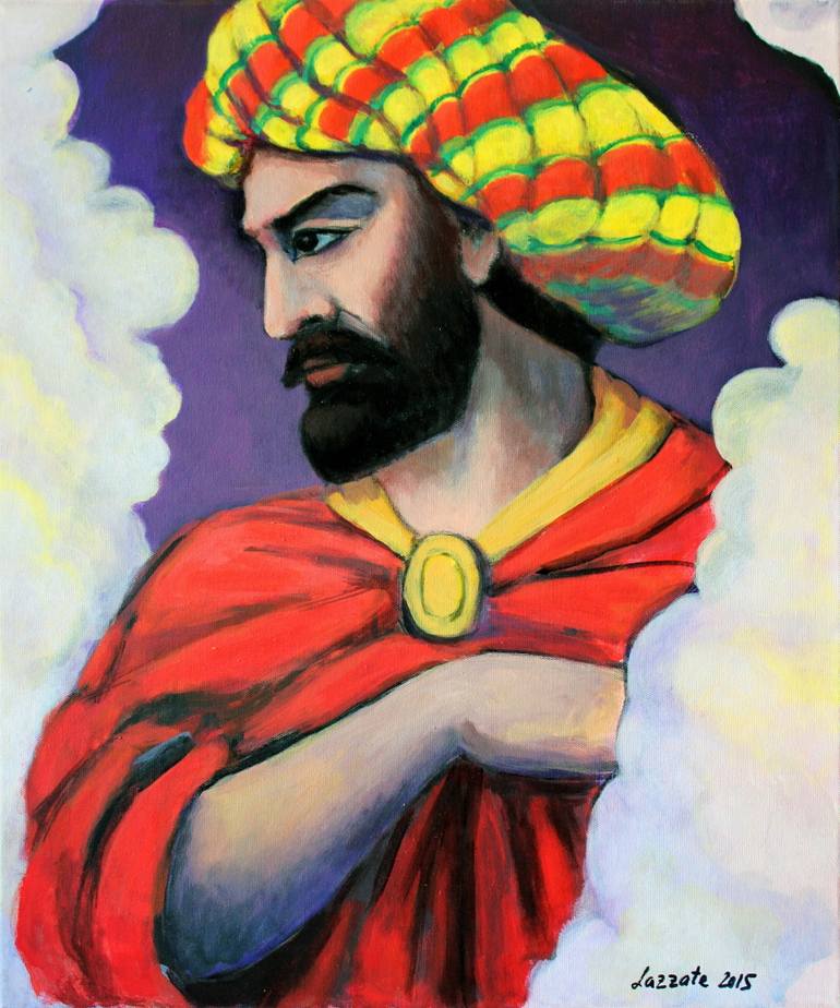 770x924 Saatchi Art Sultan Painting By Lazzate Maral - Sultan Painting